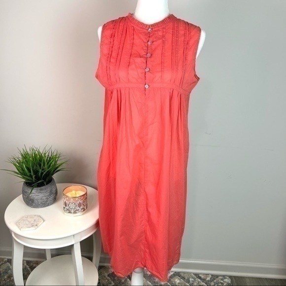 MATTA Womens Crew Neck Sleeveless Knee-Length Tent Dress size small - Picture 2 of 11